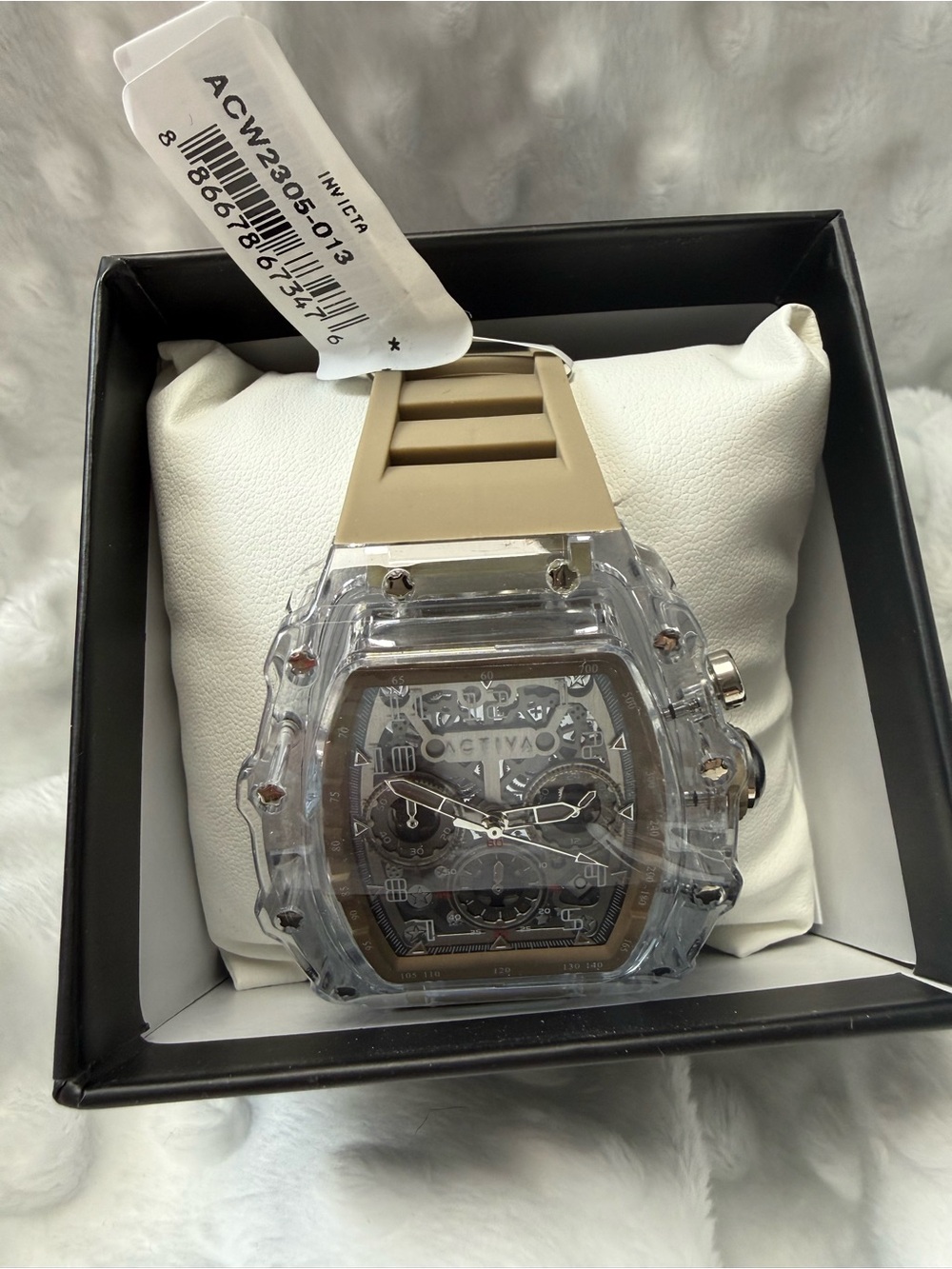 Invicta Activa Fury X Watch with Skeleton Dial 44.3mm - Picture 2 of 6